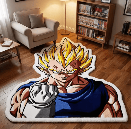 Vegeta anime rug