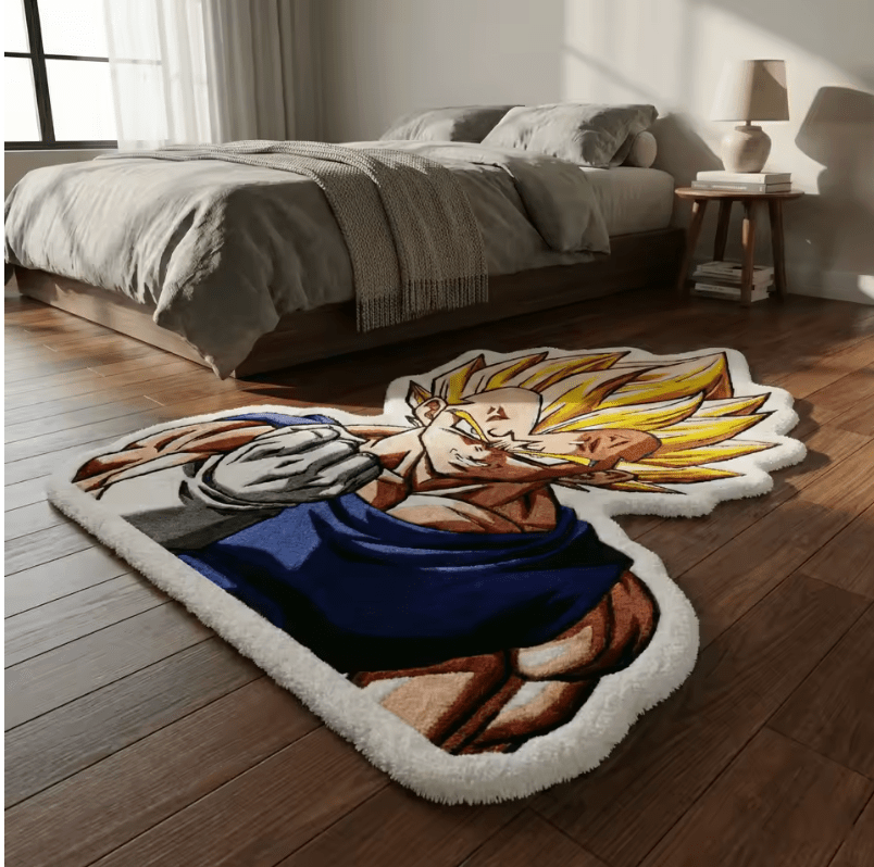 Vegeta anime rug
