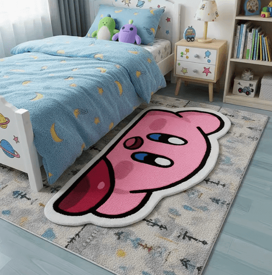 Kirby soft rug for bedroom