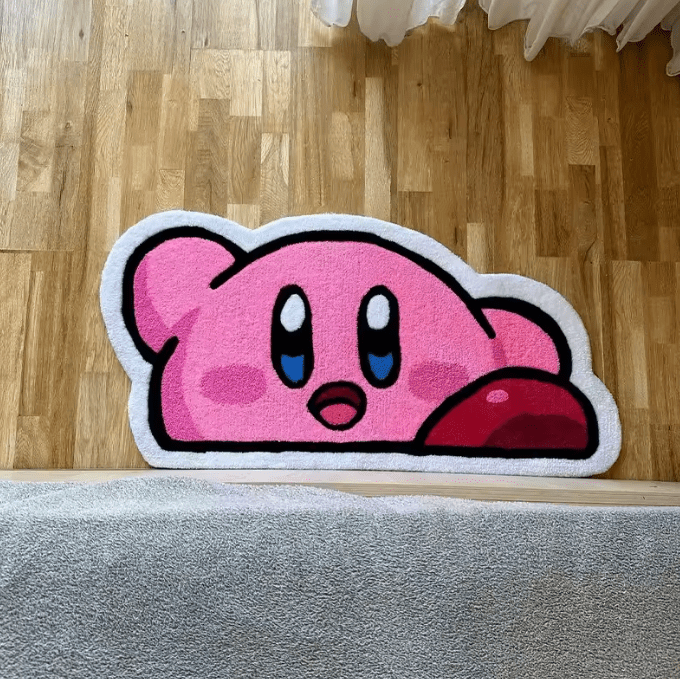 Kirby soft rug for bedroom